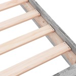vidaXL Cadru de pat fără saltea Gri Sonoma 160x200cm lemn prelucrat