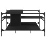 vidaXL Măsuță de cafea, negru, 100x100x48,5 cm, lemn prelucrat vidaXL Măsuță de cafea, negru, 100x100x48,5 cm, lemn prelucrat