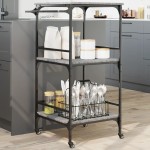 vidaXL Cărucior de bucătărie, gri sonoma 60,5x50x105 cm lemn prelucrat vidaXL Cărucior de bucătărie, gri sonoma 60,5x50x105 cm lemn prelucrat