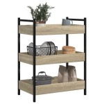 vidaXL Cărucior de bucătărie stejar sonoma 50x30x70 cm lemn prelucrat vidaXL Cărucior de bucătărie stejar sonoma 50x30x70 cm lemn prelucrat