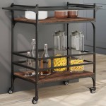 vidaXL Cărucior de bucătărie, stejar maro 82x40x78,5 cm lemn prelucrat vidaXL Cărucior de bucătărie, stejar maro 82x40x78,5 cm lemn prelucrat