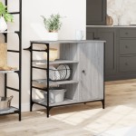 vidaXLCărucior de bucătărie, gri sonoma87,5x38,5x84,5cm lemn prelucrat vidaXLCărucior de bucătărie, gri sonoma87,5x38,5x84,5cm lemn prelucrat