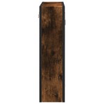 vidaXL Dulap baie cu oglindă stejar fumuriu 60x16x60 cm lemn compozit vidaXL Dulap baie cu oglindă stejar fumuriu 60x16x60 cm lemn compozit