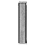 vidaXL Dulap baie cu oglindă gri sonoma 42x12x60 cm lemn compozit vidaXL Dulap baie cu oglindă gri sonoma 42x12x60 cm lemn compozit