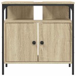 vidaXL Dulap chiuvetă baie, stejar sonoma, 60x30x60 cm, lemn prelucrat vidaXL Dulap chiuvetă baie, stejar sonoma, 60x30x60 cm, lemn prelucrat