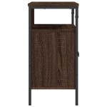 vidaXL Dulap chiuvetă de baie, stejar maro, 60x30x60 cm lemn prelucrat vidaXL Dulap chiuvetă de baie, stejar maro, 60x30x60 cm lemn prelucrat