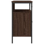 vidaXL Dulap chiuvetă de baie, stejar maro, 80x30x60 cm lemn prelucrat vidaXL Dulap chiuvetă de baie, stejar maro, 80x30x60 cm lemn prelucrat