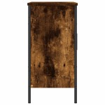 vidaXL Dulap chiuvetă baie, stejar fumuriu, 60x30x60 cm lemn prelucrat vidaXL Dulap chiuvetă baie, stejar fumuriu, 60x30x60 cm lemn prelucrat
