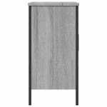 vidaXL Dulap chiuvetă baie, gri sonoma, 60x30x60 cm, lemn prelucrat vidaXL Dulap chiuvetă baie, gri sonoma, 60x30x60 cm, lemn prelucrat