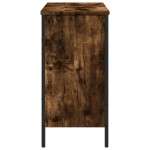 vidaXL Dulap chiuvetă baie, stejar fumuriu, 80x30x60 cm lemn prelucrat vidaXL Dulap chiuvetă baie, stejar fumuriu, 80x30x60 cm lemn prelucrat