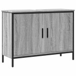 vidaXL Dulap chiuvetă baie, gri sonoma, 80x30x60 cm, lemn prelucrat vidaXL Dulap chiuvetă baie, gri sonoma, 80x30x60 cm, lemn prelucrat