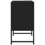 vidaXL Dulap pentru chiuvetă baie, negru, 60x33x60 cm, lemn prelucrat vidaXL Dulap pentru chiuvetă baie, negru, 60x33x60 cm, lemn prelucrat