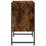 vidaXL Dulap chiuvetă baie, stejar fumuriu, 60x33x60 cm lemn prelucrat vidaXL Dulap chiuvetă baie, stejar fumuriu, 60x33x60 cm lemn prelucrat