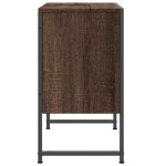 vidaXL Dulap chiuvetă de baie, stejar maro, 60x33x60 cm lemn prelucrat vidaXL Dulap chiuvetă de baie, stejar maro, 60x33x60 cm lemn prelucrat