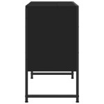 vidaXL Dulap chiuveta de baie, negru, 80x33x60 cm, lemn compozit vidaXL Dulap chiuveta de baie, negru, 80x33x60 cm, lemn compozit