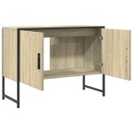 vidaXL Dulap chiuveta de baie, stejar sonoma, 80x33x60cm lemn compozit vidaXL Dulap chiuveta de baie, stejar sonoma, 80x33x60cm lemn compozit