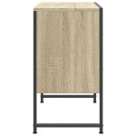 vidaXL Dulap chiuveta de baie, stejar sonoma, 80x33x60cm lemn compozit vidaXL Dulap chiuveta de baie, stejar sonoma, 80x33x60cm lemn compozit