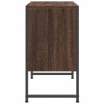 vidaXL Dulap chiuveta de baie, stejar maro, 80x33x60 cm, lemn compozit vidaXL Dulap chiuveta de baie, stejar maro, 80x33x60 cm, lemn compozit