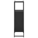 vidaXL Dulap de baie, negru, 33x33x120,5 cm, lemn prelucrat vidaXL Dulap de baie, negru, 33x33x120,5 cm, lemn prelucrat