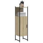 vidaXL Dulap de baie, stejar sonoma, 33x33x120,5 cm, lemn prelucrat vidaXL Dulap de baie, stejar sonoma, 33x33x120,5 cm, lemn prelucrat