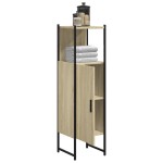vidaXL Dulap de baie, stejar sonoma, 33x33x120,5 cm, lemn prelucrat vidaXL Dulap de baie, stejar sonoma, 33x33x120,5 cm, lemn prelucrat