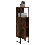 vidaXL Dulap de baie, stejar afumat, 33x33x120,5 cm, lemn prelucrat vidaXL Dulap de baie, stejar afumat, 33x33x120,5 cm, lemn prelucrat