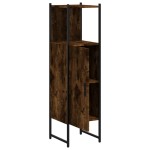 vidaXL Dulap de baie, stejar afumat, 33x33x120,5 cm, lemn prelucrat vidaXL Dulap de baie, stejar afumat, 33x33x120,5 cm, lemn prelucrat