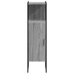 vidaXL Dulap de baie, gri sonoma, 33x33x120,5 cm, lemn prelucrat vidaXL Dulap de baie, gri sonoma, 33x33x120,5 cm, lemn prelucrat