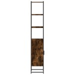 vidaXL Dulap de baie, stejar afumat, 33x33x185,5 cm, lemn prelucrat vidaXL Dulap de baie, stejar afumat, 33x33x185,5 cm, lemn prelucrat