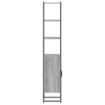vidaXL Dulap de baie, gri sonoma, 33x33x185,5 cm, lemn prelucrat vidaXL Dulap de baie, gri sonoma, 33x33x185,5 cm, lemn prelucrat