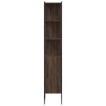 vidaXL Dulap de baie, stejar maro, 33x33x185,5 cm, lemn prelucrat vidaXL Dulap de baie, stejar maro, 33x33x185,5 cm, lemn prelucrat
