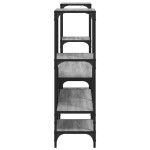 vidaXL Comodă TV, gri sonoma, 206,5x28,5x95 cm, lemn compozit vidaXL Comodă TV, gri sonoma, 206,5x28,5x95 cm, lemn compozit
