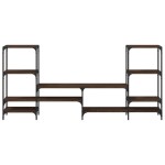 vidaXL Dulap TV, stejar maro, 206,5x28,5x95 cm, lemn prelucrat vidaXL Dulap TV, stejar maro, 206,5x28,5x95 cm, lemn prelucrat