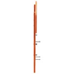 vidaXL Tăblie de pat, maro ceruit, 160 cm, lemn masiv de pin