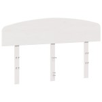 vidaXL Tăblie de pat, alb, 150 cm, lemn masiv de pin vidaXL Tăblie de pat, alb, 150 cm, lemn masiv de pin