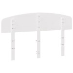 vidaXL Tăblie de pat, alb, 150 cm, lemn masiv de pin vidaXL Tăblie de pat, alb, 150 cm, lemn masiv de pin