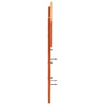 vidaXL Tăblie de pat, maro ceruit, 140 cm, lemn masiv de pin