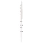 vidaXL Tăblie de pat, alb, 100 cm, lemn masiv de pin