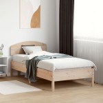 vidaXL Tăblie de pat, 90 cm, lemn masiv de pin