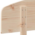 vidaXL Tăblie de pat, 90 cm, lemn masiv de pin