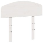 vidaXL Tăblie de pat, alb, 75 cm, lemn masiv de pin vidaXL Tăblie de pat, alb, 75 cm, lemn masiv de pin