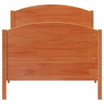 vidaXL Pat de zi fără saltea, maro ceruit, 90x200 cm, lemn masiv pin vidaXL Pat de zi fără saltea, maro ceruit, 90x200 cm, lemn masiv pin