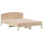 vidaXL Cadru de pat fără saltea, 120x190 cm, lemn masiv pin vidaXL Cadru de pat fără saltea, 120x190 cm, lemn masiv pin