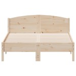 vidaXL Cadru de pat fără saltea, 120x190 cm, lemn masiv pin vidaXL Cadru de pat fără saltea, 120x190 cm, lemn masiv pin