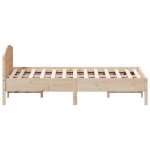 vidaXL Cadru de pat fără saltea, 120x190 cm, lemn masiv pin vidaXL Cadru de pat fără saltea, 120x190 cm, lemn masiv pin
