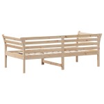 vidaXL Pat de zi fără saltea, 90x190 cm, lemn masiv de pin