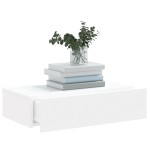 vidaXL Dulap TV cu lumini LED, alb, 60x35x15,5 cm vidaXL Dulap TV cu lumini LED, alb, 60x35x15,5 cm