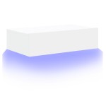vidaXL Dulap TV cu lumini LED, alb, 60x35x15,5 cm vidaXL Dulap TV cu lumini LED, alb, 60x35x15,5 cm