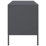 vidaXL Dulapuri TV, 2 buc., antracit, 68x39x50,5 cm, oțel