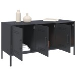 vidaXL Dulap TV, antracit, 100,5x39x50,5 cm, oțel